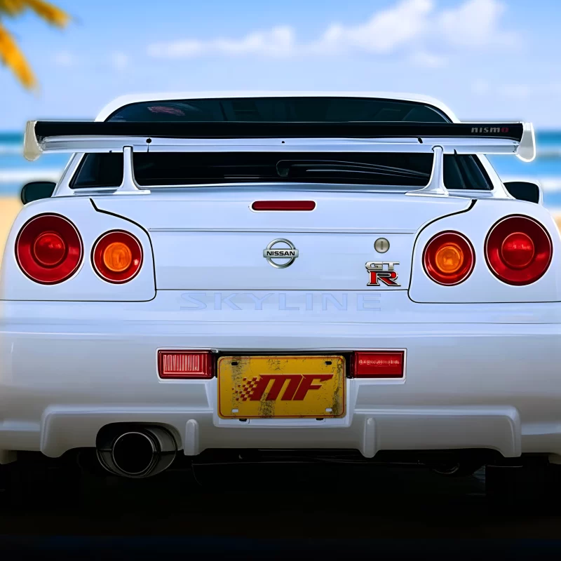 Skyline R34 Banner 4x4